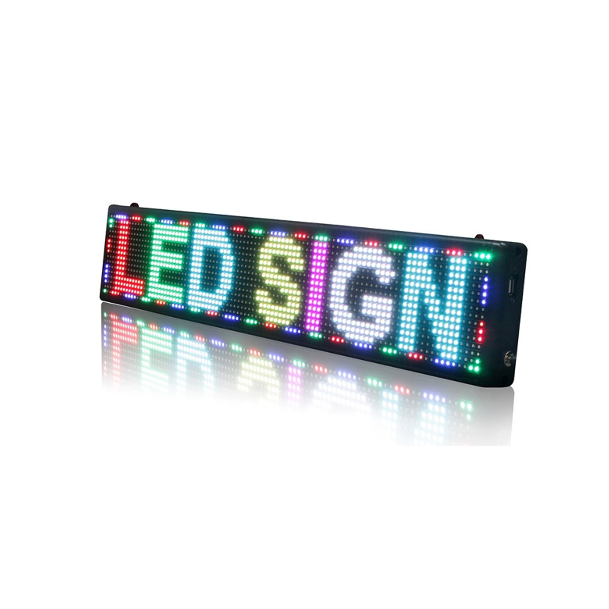 Large led outlet sign boards